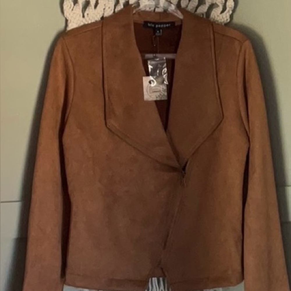 Blu Pepper Tan Women's Casual Jacket
